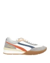 Dsquared2 Man Sneakers White Size 11 Soft Leather, Textile Fibers In White