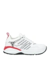 Dsquared2 Dash Panelled Mesh Lace-up Sneakers In White
