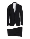 Dsquared2 Man Suit Black Size 36 Virgin Wool, Elastane