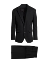 Dsquared2 Man Suit Black Size 36 Wool In Multi