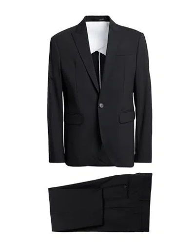 DSQUARED2 DSQUARED2 MAN SUIT BLACK SIZE 36 VIRGIN WOOL, ELASTANE