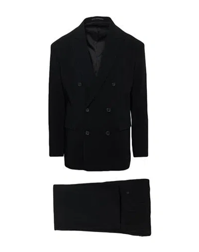 Dsquared2 Man Suit Black Size 40 Viscose, Elastane