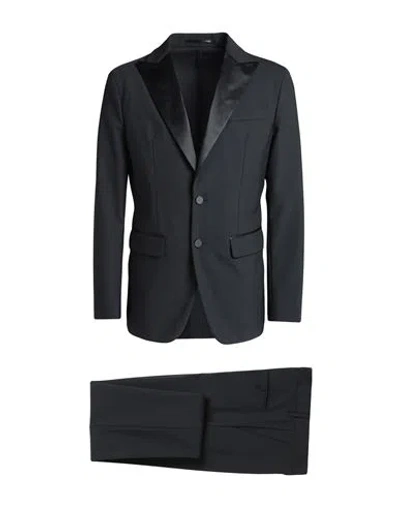 Dsquared2 Man Suit Black Size 42 Polyester, Virgin Wool, Elastane