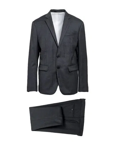 Dsquared2 Man Suit Charcoal Size 42 Virgin Wool In Gray