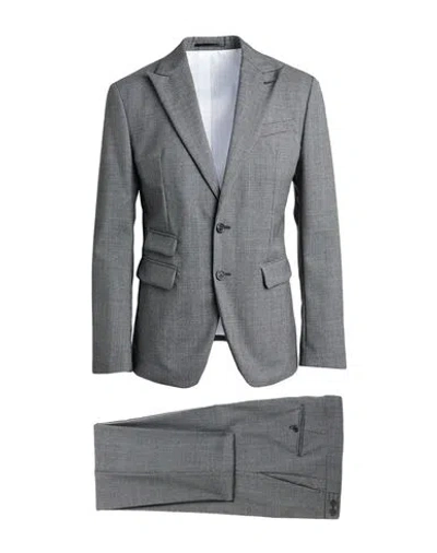 DSQUARED2 DSQUARED2 MAN SUIT GREY SIZE 44 VIRGIN WOOL