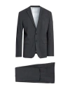Dsquared2 Man Suit Charcoal Size 42 Virgin Wool, Elastane In Multi