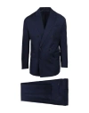 Dsquared2 Man Suit Midnight Blue Size 40 Wool, Elastane