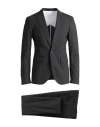 Dsquared2 Man Suit Steel Grey Size 38 Virgin Wool, Elastane