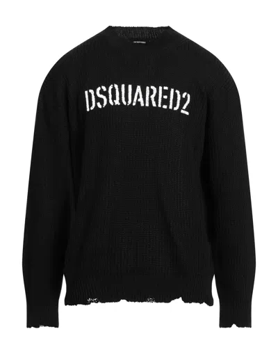 Dsquared2 Sweaters In Black