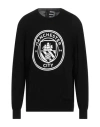 Dsquared2 Man Sweater Black Size L Wool In Black