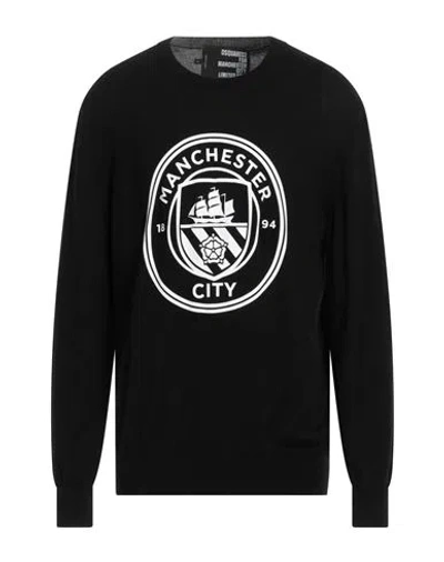 Dsquared2 Man Sweater Black Size L Wool