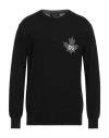 Dsquared2 Man Sweater Black Size L Virgin Wool