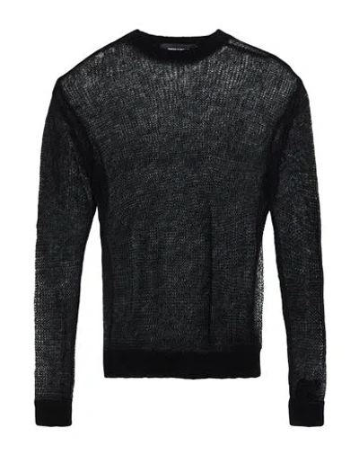 Dsquared2 Man Sweater Black Size M Wool