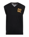 Dsquared2 Man Sweater Black Size M Wool