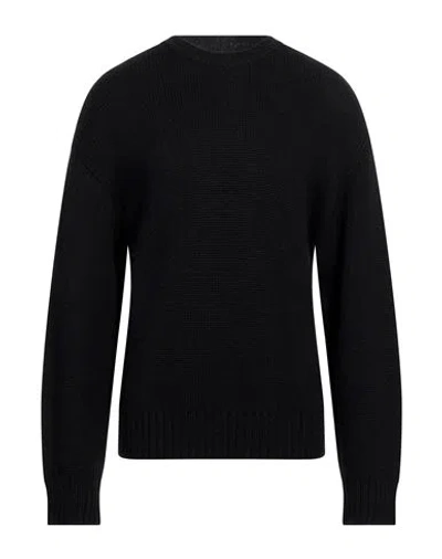 Dsquared2 Man Sweater Black Size Xl Alpaca Wool