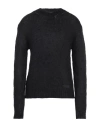 Dsquared2 Man Sweater Black Size Xs Mohair Wool, Polyamide, Wool