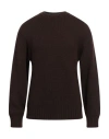 Dsquared2 Man Sweater Dark Brown Size L Alpaca Wool In Brown
