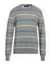 Dsquared2 Man Sweater Grey Size S Virgin Wool, Mohair Wool, Alpaca Wool, Polyamide