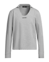 Dsquared2 Man Sweater Light Grey Size L Cotton, Elastane In Grey
