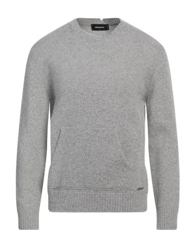 Dsquared2 Man Sweater Light Grey Size L Wool, Cashmere