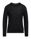 Dsquared2 Man Sweater Midnight Blue Size L Mohair Wool, Polyamide, Wool