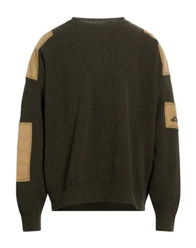 Dsquared2 Man Sweater Military Green Size M Virgin Wool