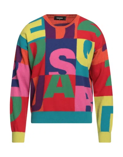 Dsquared2 Sweaters In Orange