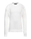 Dsquared2 Man Sweater White Size M Cotton