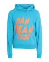 Dsquared2 Man Sweatshirt Azure Size M Cotton, Elastane In Blue