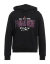 Dsquared2 Cool-fit Hoodie Sweatshirt With Logo Print In Black