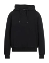 Dsquared2 Man Sweatshirt Black Size L Cotton In Black