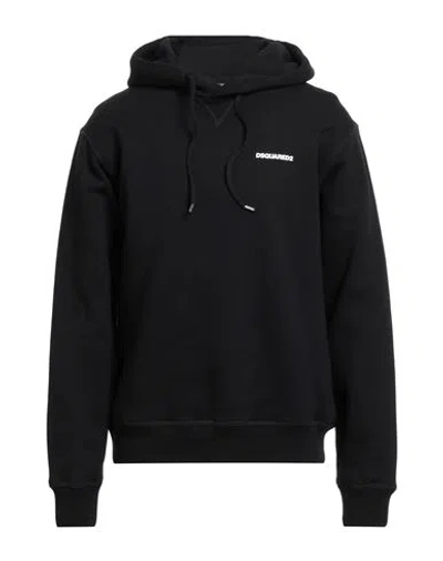Dsquared2 Man Sweatshirt Black Size L Cotton
