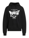 Dsquared2 Man Sweatshirt Black Size L Cotton