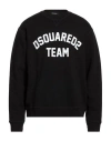 Dsquared2 Man Sweatshirt Black Size L Cotton