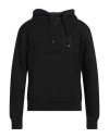 Dsquared2 Man Sweatshirt Black Size L Cotton In Black