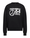 Dsquared2 Toronto Tennis Club Sweatshirt In Black