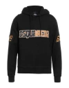 Dsquared2 Cotton Hoodie With Embossed Logo In Black