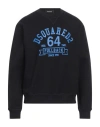 Dsquared2 Logo Printed Crewneck Sweatshirt In Black