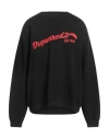 Dsquared2 Crew Neck Logo Sweatshirt In Black