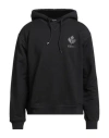 Dsquared2 Man Sweatshirt Black Size M Cotton In Black
