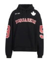 Dsquared2 Man Sweatshirt Black Size M Cotton, Elastane