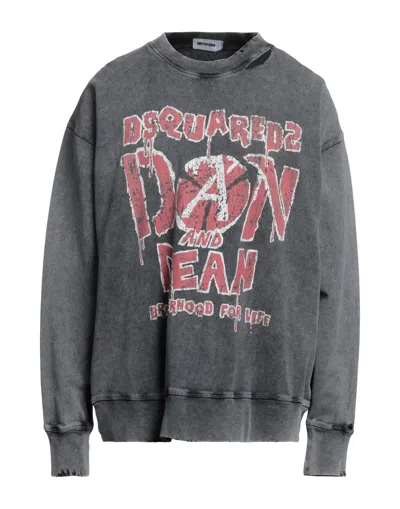 Dsquared2 Sweatshirts In Black