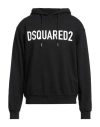 Dsquared2 Man Sweatshirt Black Size S Cotton