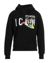 Dsquared2 Logo-print Drawstring Hoodie In Black