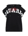 Dsquared2 Man Sweatshirt Black Size S Cotton, Elastane