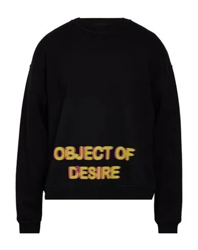 Dsquared2 Man Sweatshirt Black Size Xl Cotton