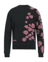 Dsquared2 Man Sweatshirt Black Size L Cotton In Black