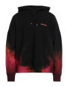 Dsquared2 D2 Flamen Tie&dyed K2 Over Hoodie In Black