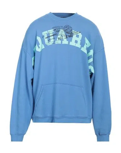 Dsquared2 Man Sweatshirt Blue Size Xxl Cotton