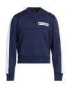 Dsquared2 Man Sweatshirt Blue Size M Cotton, Polyester, Elastane In Blue